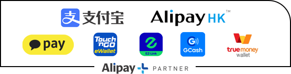 Alipay(アリペイ/支付宝)等